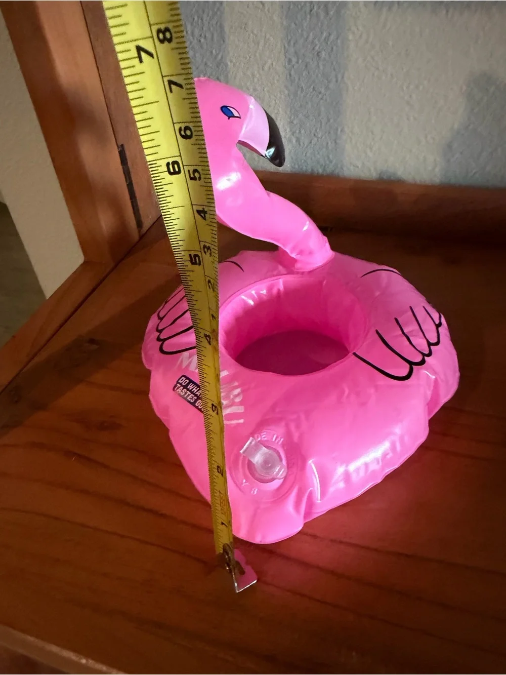 Malibu Inflatable Pink Flamingo Pool Drink Float – NWT